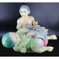 Untitled by Sergio Bustamante, Sculpture As/Is A great and large sculpture signed, sold Jun 2022