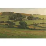 Bryant Chapin, Landscape, Oil on canvas