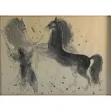 Reuven Rubin, Arabian Horses