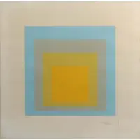 Wide Light by Josef Albers, Screenprint, sold May 2022