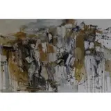 Gino Hollander, Abstract, Oil on canvas