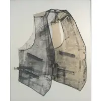 Betty Goodwin, Vest No. 2, 1971, Soft-ground etching