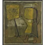 Ángel Botello, Figure with Tree