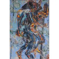 Arnaldo Roche-Rabell, Figure, Oil on canvas