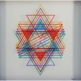 Yaacov Agam, Star of David, 1980, , Mixed media on plastic