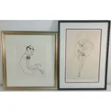 Al Hirschfeld, Vladimir Horowitz, Pair of prints