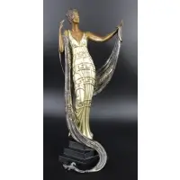 Le Coquette by Étienne Picart, 1986, De Tirtoff (1892 - 1990) Bronze "Le Coquette", sold May 2022