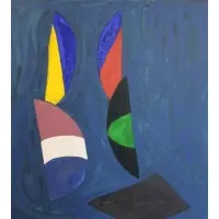 Robin Bruch, Untitled, Acrylic On Canvas