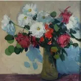 Jane Peterson, Floral Still Life, Oil on canvas