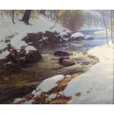 John Inglis, Landscape, Oil on canvas