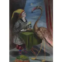 Peggy Dodds, Surreal scene, Oil on canvas