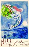 Marc Chagall, Die Engelsbucht, Lithograph printed in colours