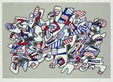 Jean Dubuffet, Course de galope