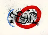 Osaka by Joan Miró, 1970, Lithograph, sold May 2002