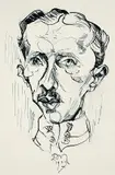 Ludwig Meidner, Männerportrait