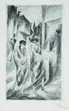 Josef Eberz, 33 Bll. in:  Ahnung und Gegenwart, Etching