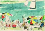 Franz Xaver Fuhr, Am Strand