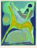 Marino Marini, Aus: Marino from Shakespeare II, 1978, Aquatint printed in colours