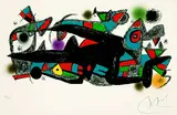 Fotoscop by Joan Miró, Lithograph printed in colours, sold May 2002