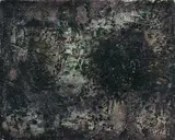 Reinhard Drenkhahn, Versteinert, Oil on cardboard