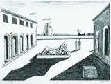Giorgio de Chirico, Piazza