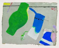 Hans Laabs, Stilleben, Tempera