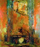 Tom Bennett, Abstrakte Komposition, Oil on canvas