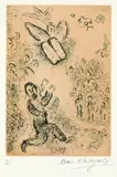 Marc Chagall, Aus: Psaumes de David, Etching