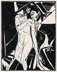Walter Becker, Einsamer, Woodcut