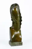 Adam Antes, Mädchenkopf, Bronze