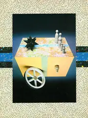 Stilleben by Jiří Kolář, Collage, sold May 2002