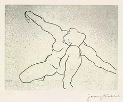 Georg Kolbe, Ruf der Erde, 1933, Etching