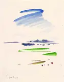 Siegward Sprotte, Stenogramm, Watercolour