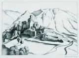Alexander Kanoldt, Alba, 1924, Lithograph