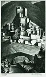 Alexander Kanoldt, Subiaco, 1924, Lithograph