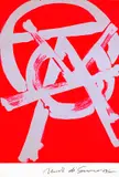 Mark di Suvero, Day Star, 1987, Lithograph printed in colours