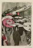 Emil Orlík, 2 Bll.: Meine Mutter. Regentag in Kyoto