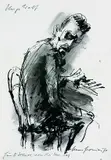 Hans Fronius, Portrait Hugo Wolf