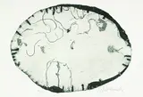 Motiv 7/1967 by Emil Schumacher, Aquatint printed in colours, sold May 2002