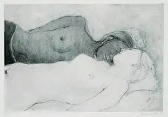 Karin Witte, 11 Bll. in: Mädchen, 1974, Etching