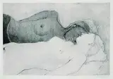 Karin Witte, 11 Bll. in: Mädchen, 1974, Etching