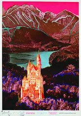Neuschwanstein by Andy Warhol, Silkscreen, sold May 2002