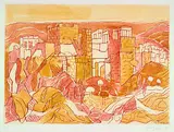 Eduard Bargheer, 4 Bll. Antike Motive, Colour etching