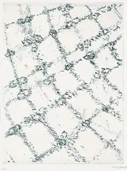 Henri Michaux, Komposition, Etching