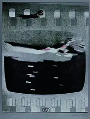 Christian Rickert, Fliegen, 1971, Silkscreen