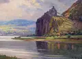 Karl Quarck, Blick über die Elbe auf den Schreckenstein