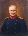 Johanna Scholtz-Plagemann, Friedrich Augusts III., König von Sachsen in Generalsuniform, 1902–1918, Öl auf Leinwand