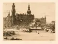 Walter Zeising, 13 Ansichten von Dresden, 1905–1921, Radierungen und eine Lithografie