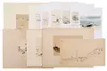 Arno Drescher, Ostsee, Zehn Aquarelle und Zeichnungen