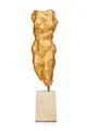 Wieland Förster, Mädchentorso, 1979, Hartstuck, schlagmetallvergoldet